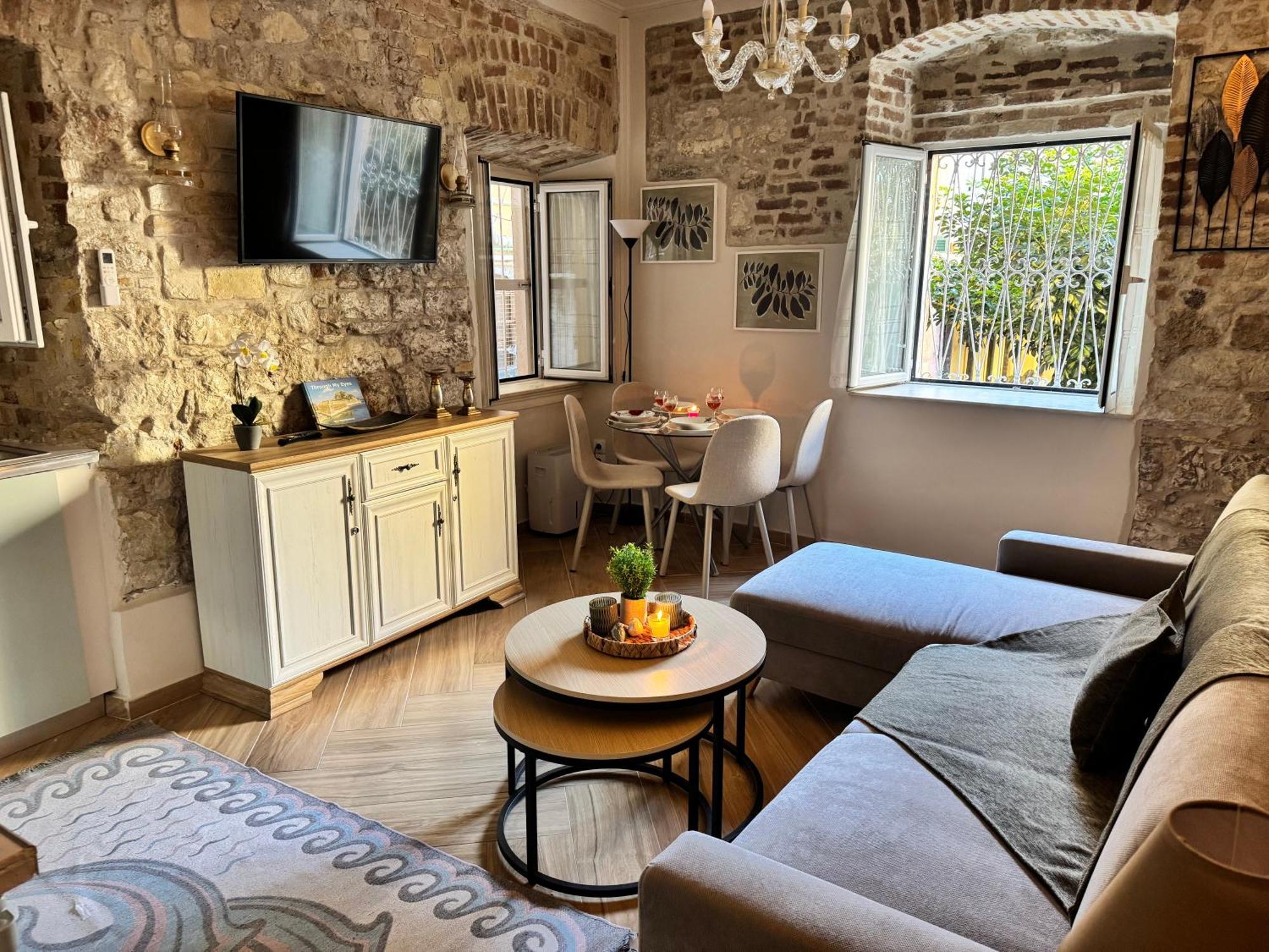 Corfu  Bruskos Luxury 아파트 외부 사진